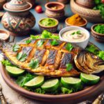 Nationalgericht Saudi-Arabien: #Samak Mashwi# (Rezept)