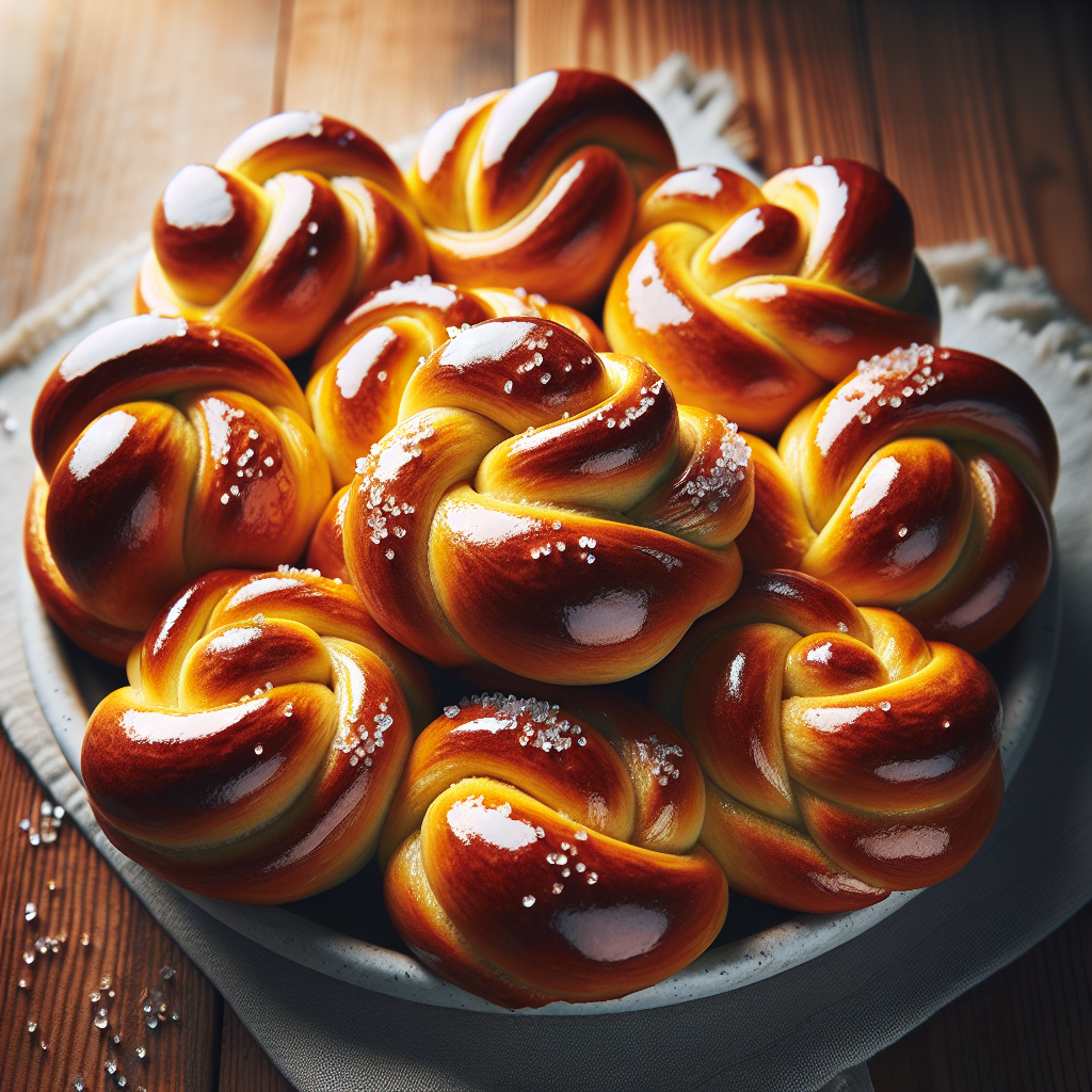 Nationalgericht Schweden: Saffransbullar (Rezept)