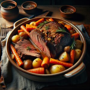 Nationalgericht Schweiz: #Rinderbraten# (Rezept)