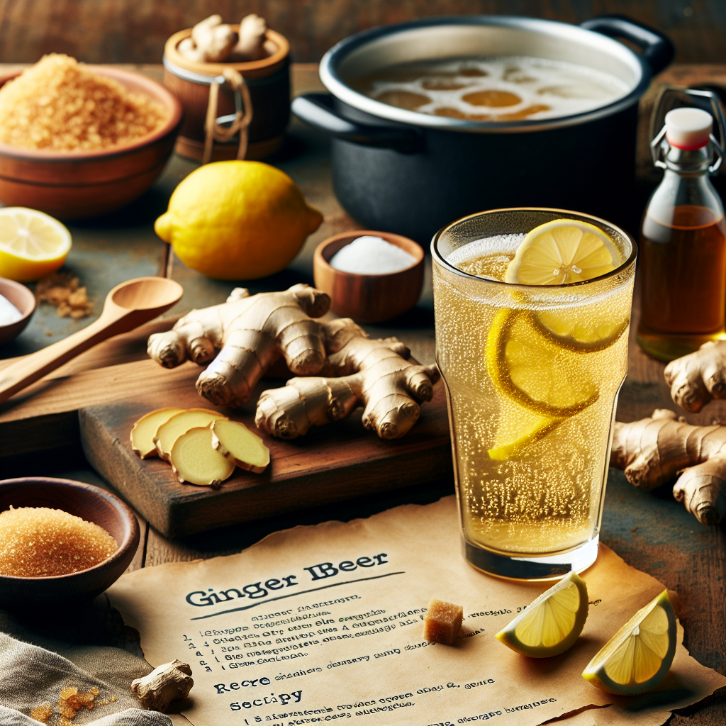 Nationalgericht Sierra Leone: Ginger Beer (Rezept)