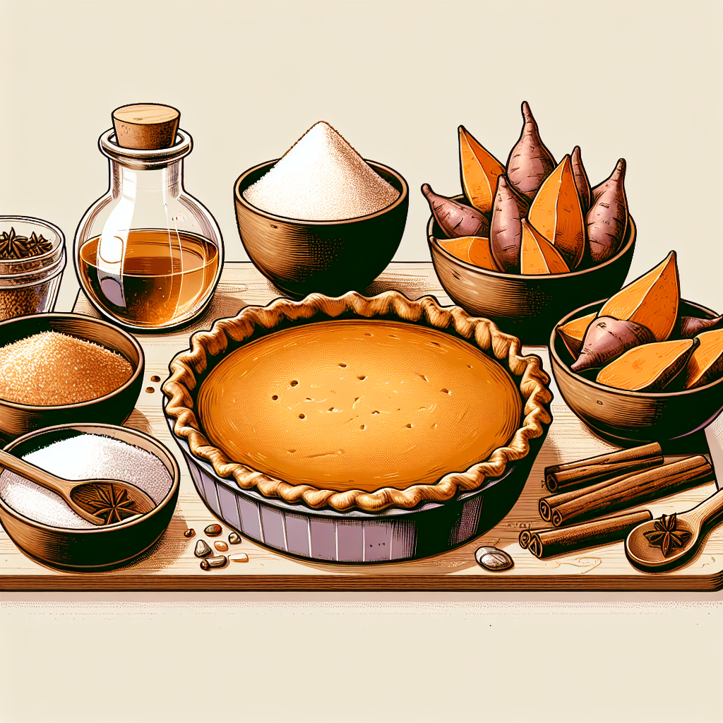 Nationalgericht Sierra Leone: Sweet Potato Pie (Rezept)