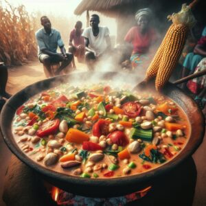 Nationalgericht Simbabwe: Groundnut stew (Rezept)