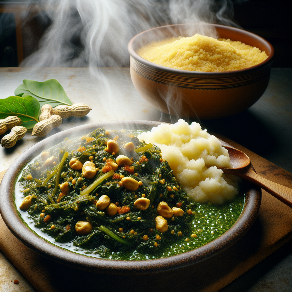 Nationalgericht Simbabwe: Muriwo unedovi (Rezept)