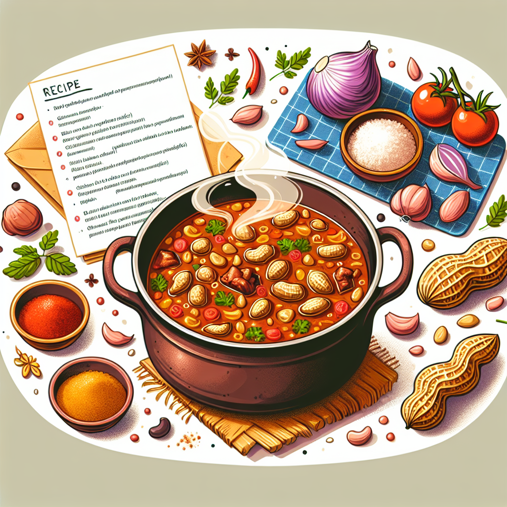 Nationalgericht Simbabwe: Peanut butter stew (Rezept)