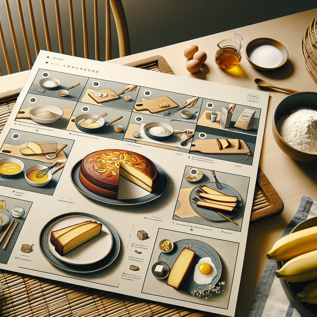 Nationalgericht Singapur: Banana Cake (Rezept)