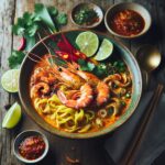 Nationalgericht Singapur: #Laksa Prawn Noodle Soup# (Rezept)