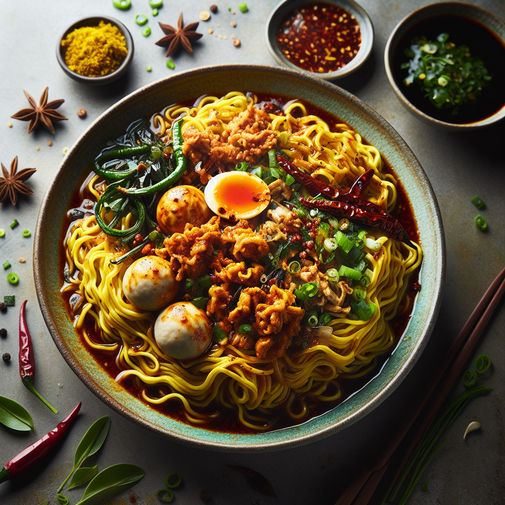 Nationalgericht Singapur: Mee Pok (Rezept)