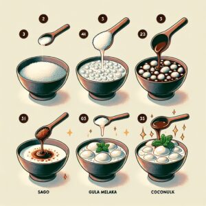 Nationalgericht Singapur: Sago Gula Melaka (Rezept)