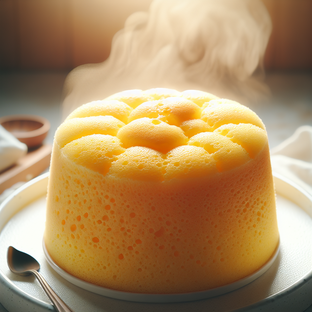 Nationalgericht Singapur: Steamed Egg Cake (Rezept)