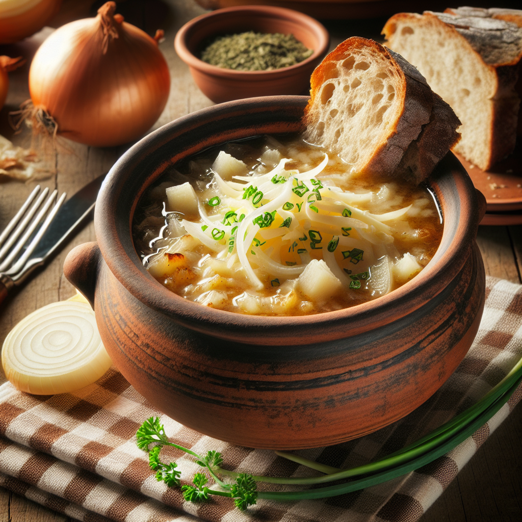 Nationalgericht Slowakei: Cibulová Polievka (Rezept)