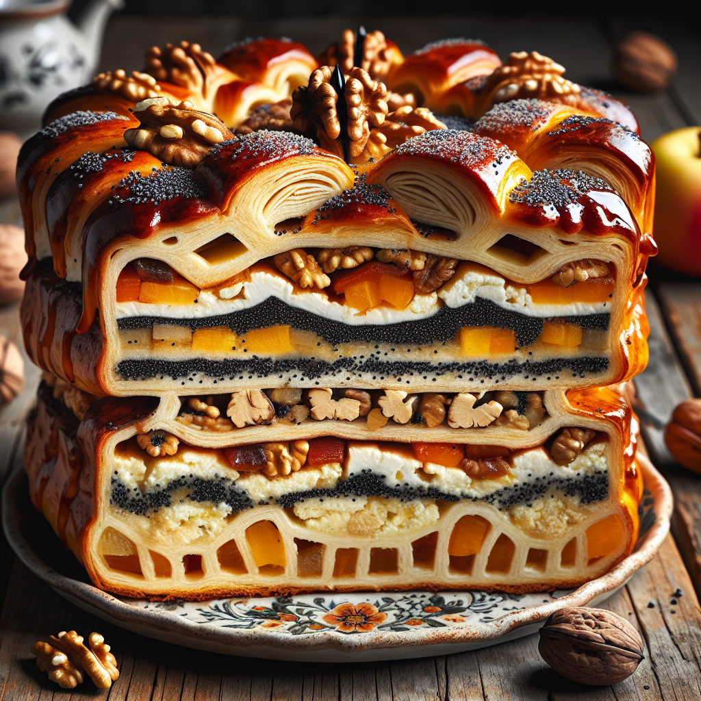Nationalgericht Slowenien: Prekmurska gibanica (Rezept)