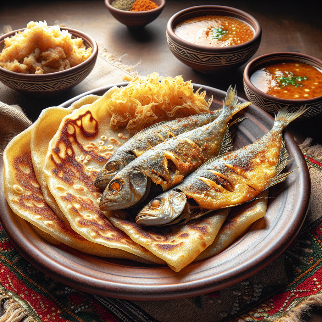 Nationalgericht Somalia: Canjeero Kaluun (Rezept)