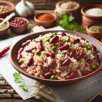 Nationalgericht St. Kitts und Nevis: Rice and Peas (Rezept)