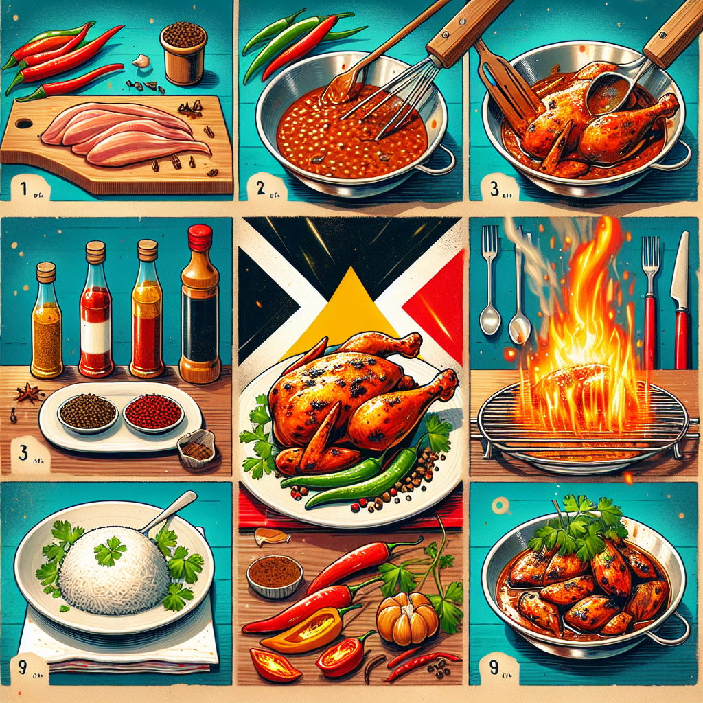 Nationalgericht St. Lucia: Jerk Chicken (Rezept)
