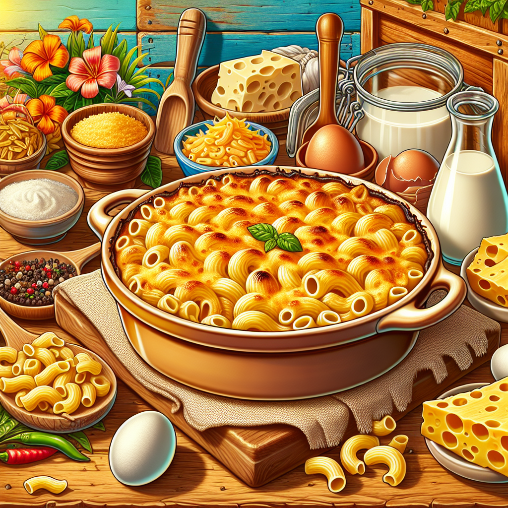 Nationalgericht St. Vincent und die Grenadinen: Baked Macaroni (Rezept)