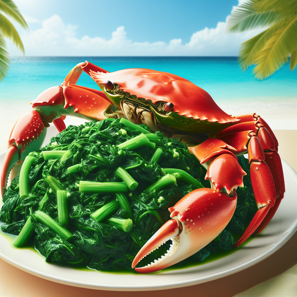 Nationalgericht St. Vincent und die Grenadinen: Callaloo and Crab (Rezept)