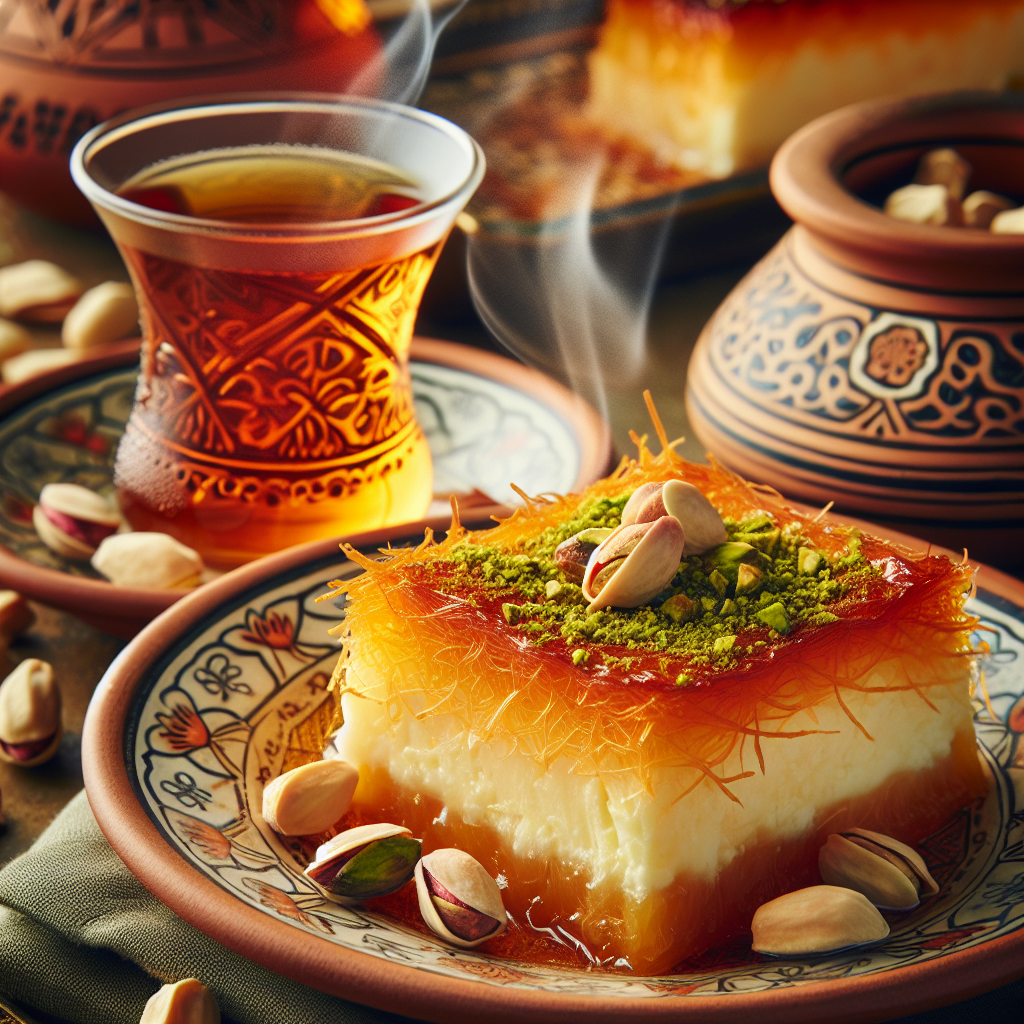 Nationalgericht Syrien: Knafeh (Rezept)