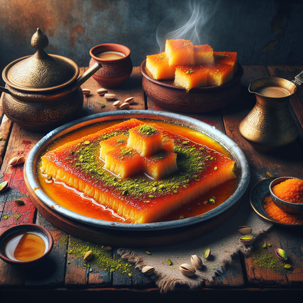 Nationalgericht Syrien: Knafeh Nabulsieh (Rezept)