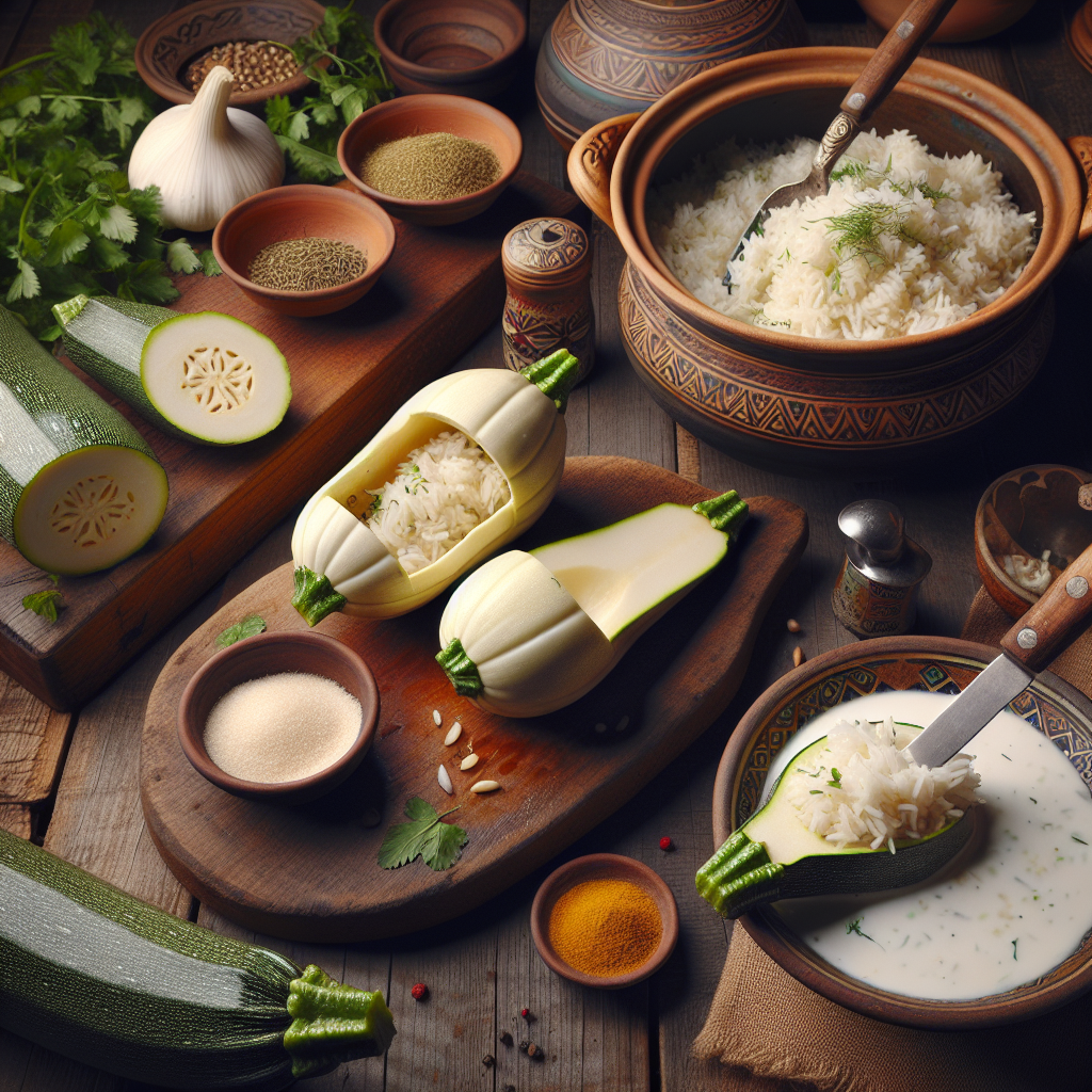 Nationalgericht Syrien: Kousa Bil Kousa (Rezept)