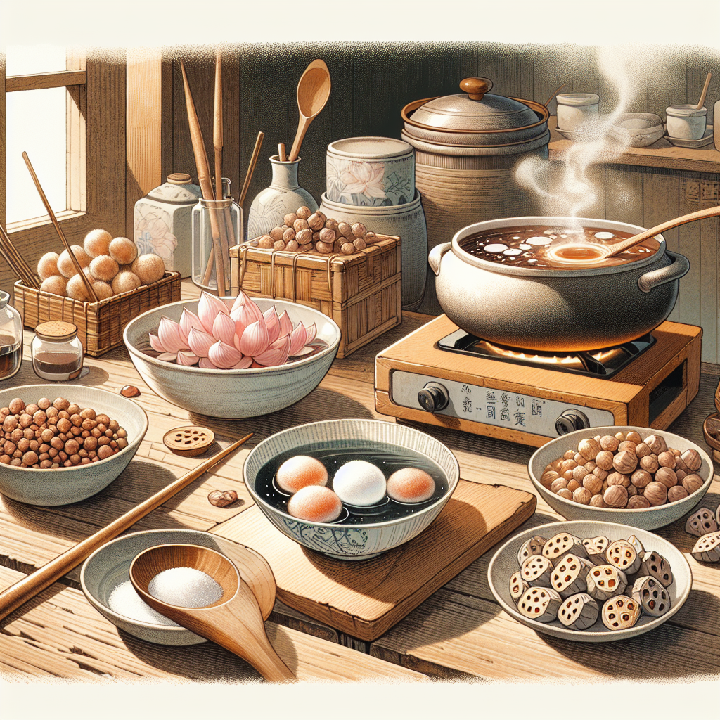 Nationalgericht Taiwan: Lotus Seed Soup (Rezept)