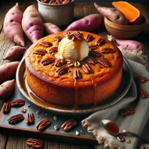 Nationalgericht Taiwan: #Sweet Potato Cake# (Rezept)