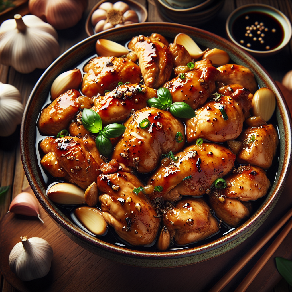 Nationalgericht Taiwan: Three-Cup Chicken (Rezept)