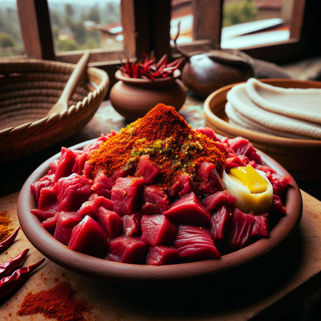 Nationalgericht Äthiopien: Gored Gored (Rezept)