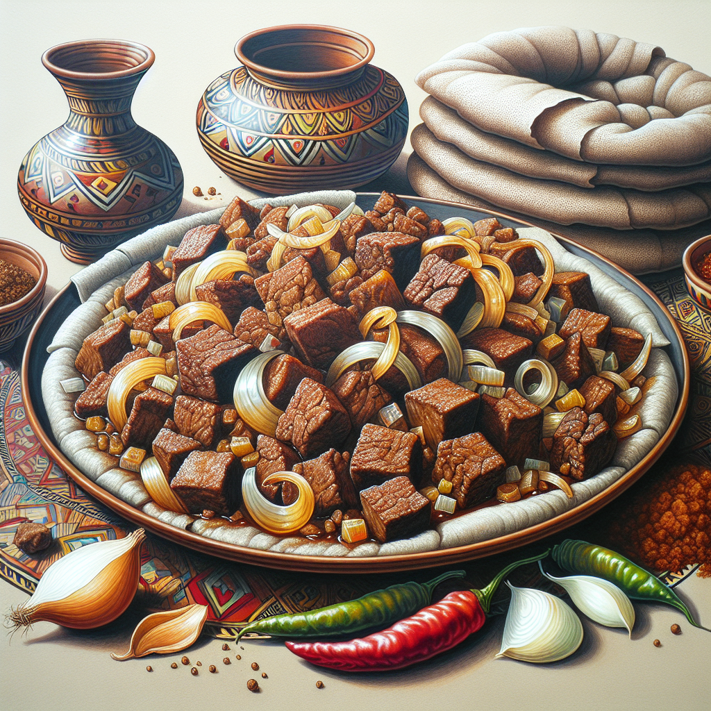 Nationalgericht Äthiopien: Tibs (Rezept)