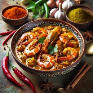 Nationalgericht Trinidad und Tobago: Curry Shrimp (Rezept)