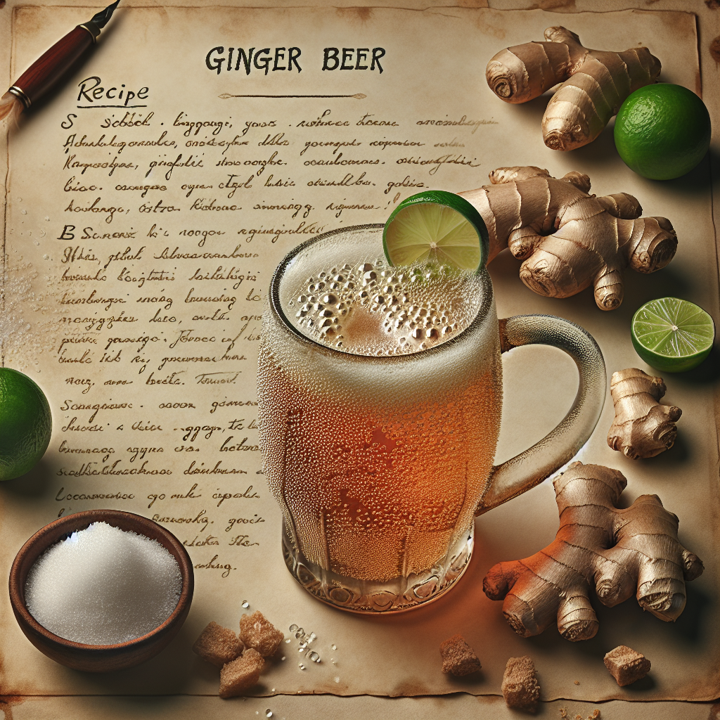 Nationalgericht Trinidad und Tobago: Ginger Beer (Rezept)