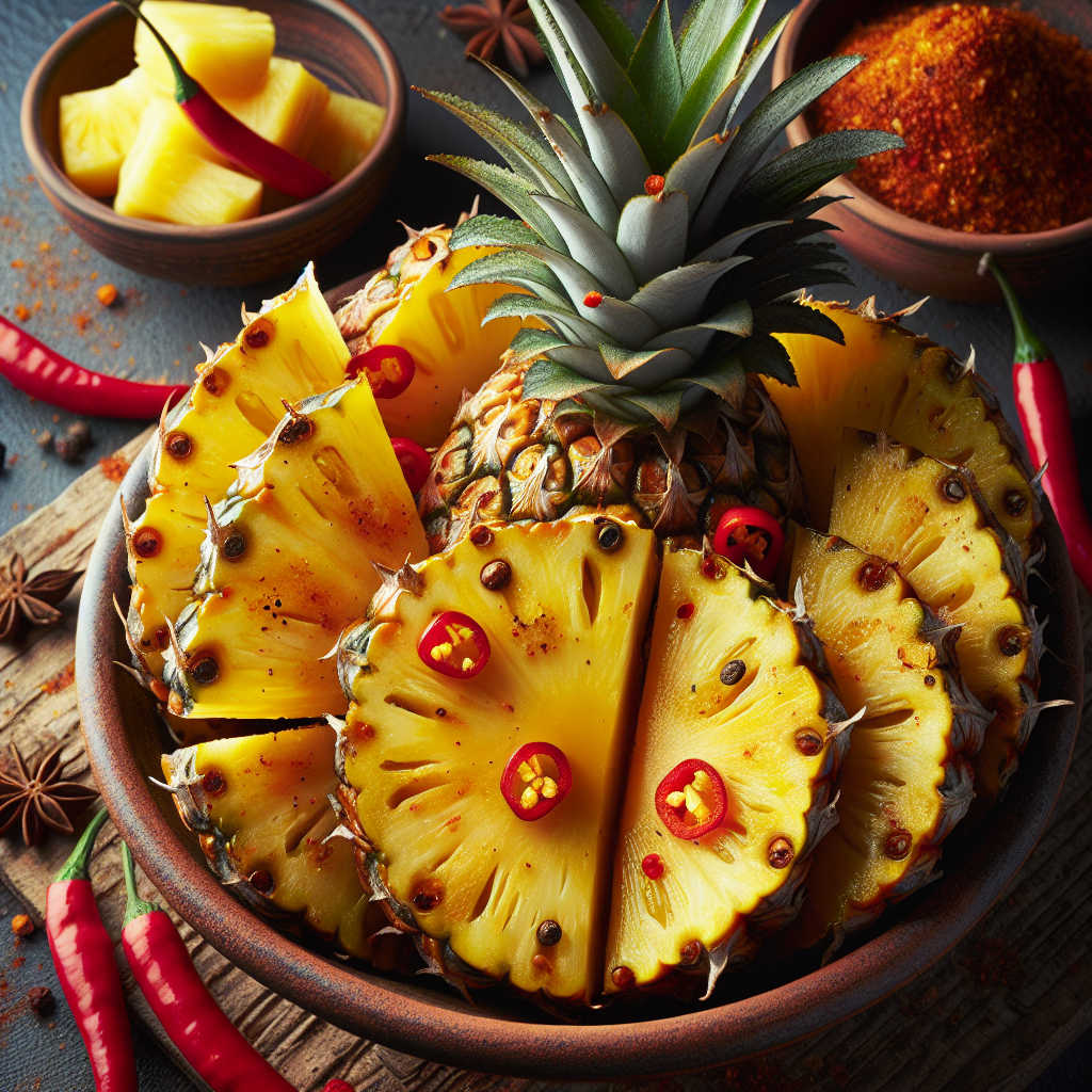 Nationalgericht Trinidad und Tobago: Pineapple Chow (Rezept)