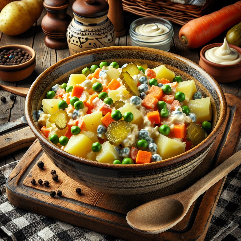 Nationalgericht Tschechien: Bramborový Salát (Rezept)