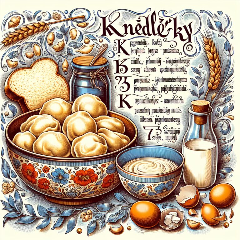 Knedlíky – Nationalgericht aus Tschechien
