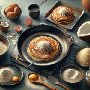 Nationalgericht Tuvalu: Coconut Pancakes (Rezept)