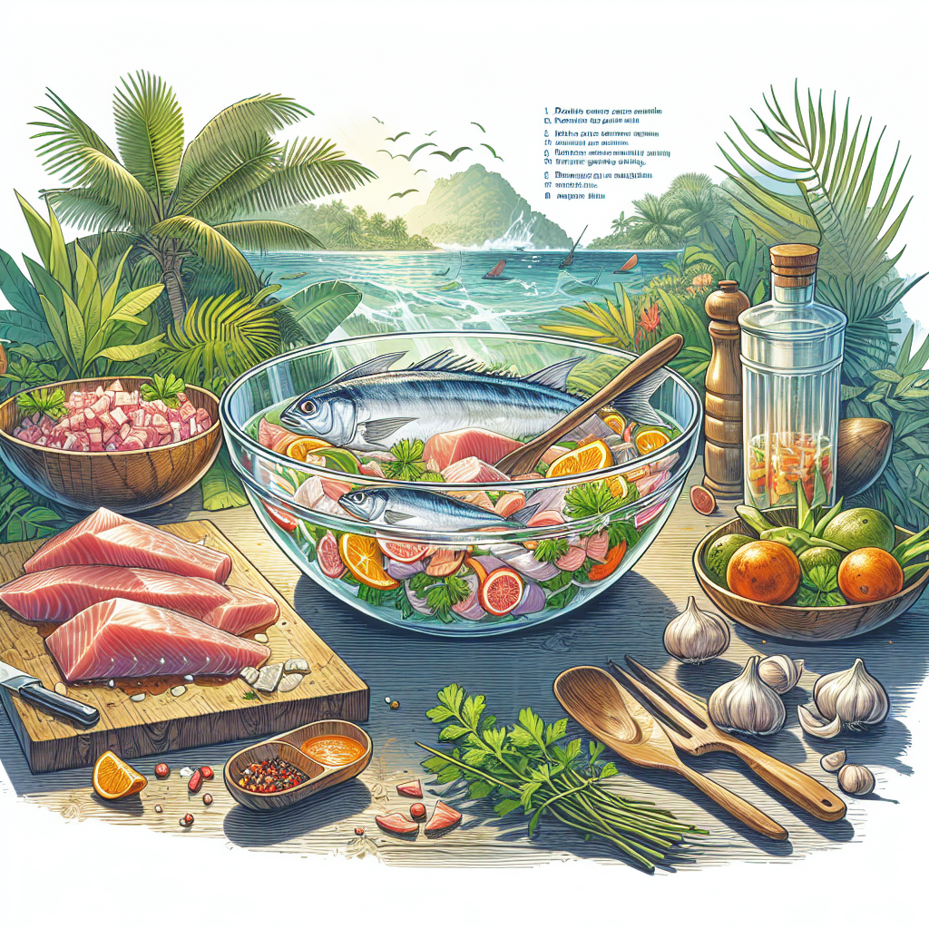 Nationalgericht Tuvalu: Ota Ika (Rezept)