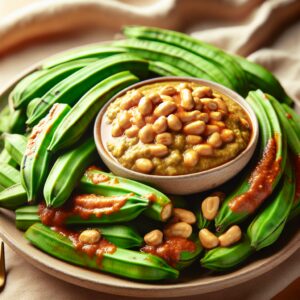 Nationalgericht Uganda: #Ekitookye mit Groundnut Sauce# (Rezept)