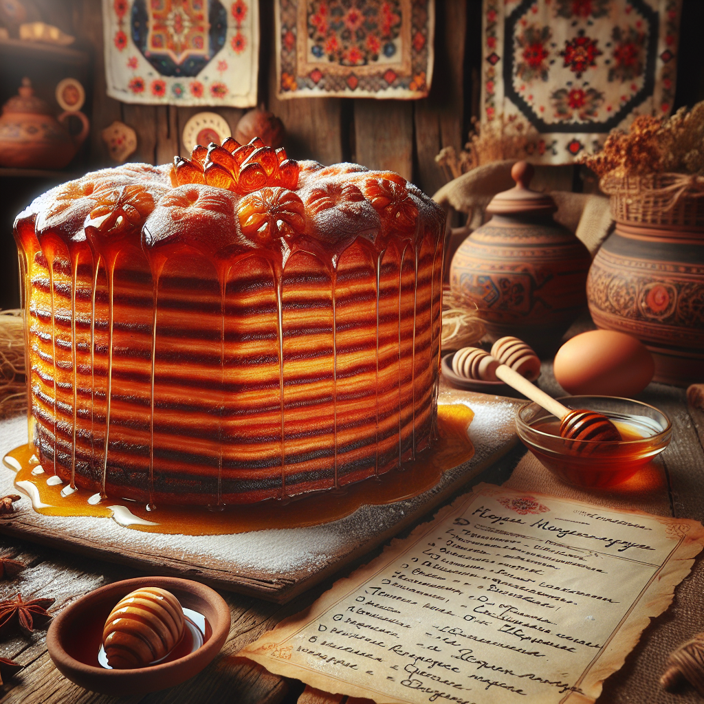 Nationalgericht Ukraine: Medivnyk (Rezept)