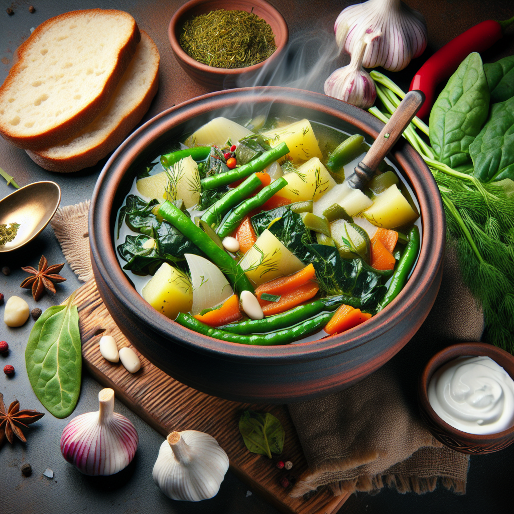 Nationalgericht Ukraine: Zelenyy Borschtsch (Rezept)