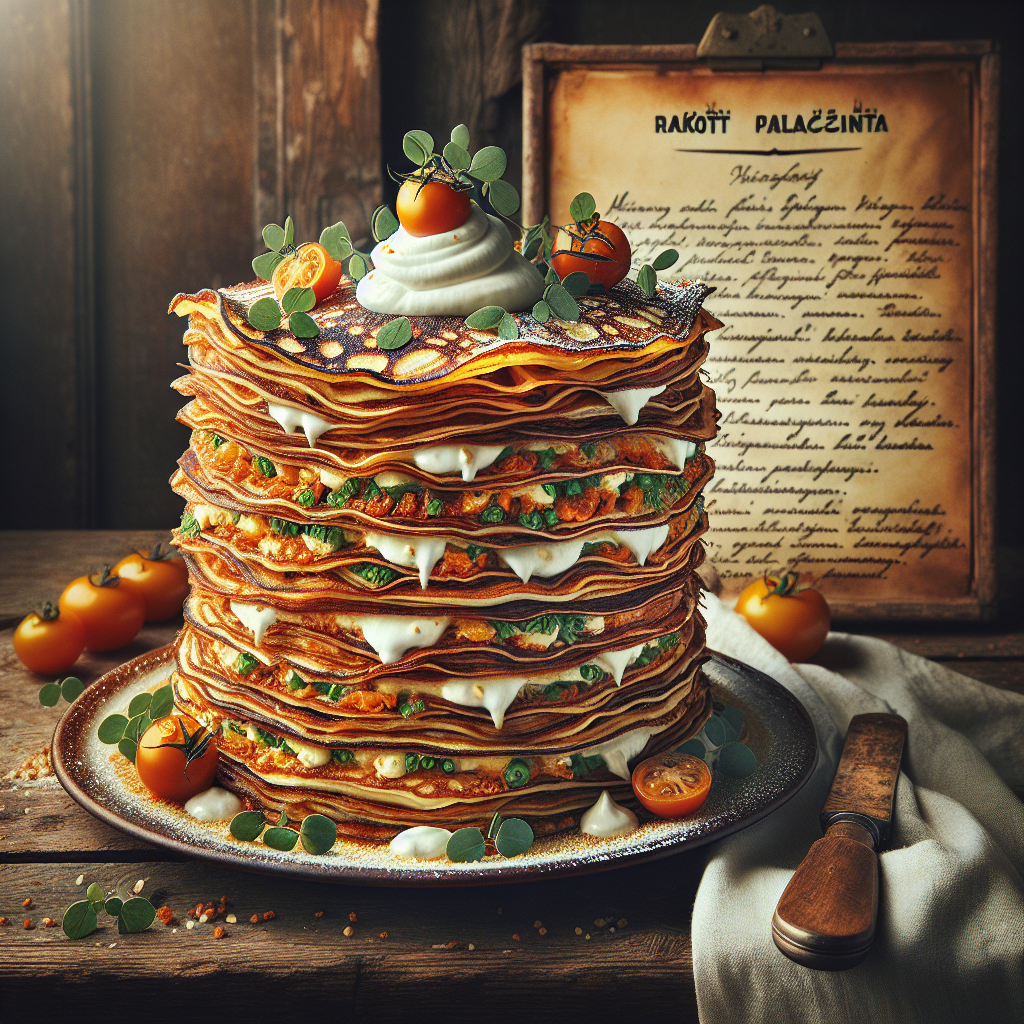 Nationalgericht Ungarn: Rakott palacsinta (Rezept)