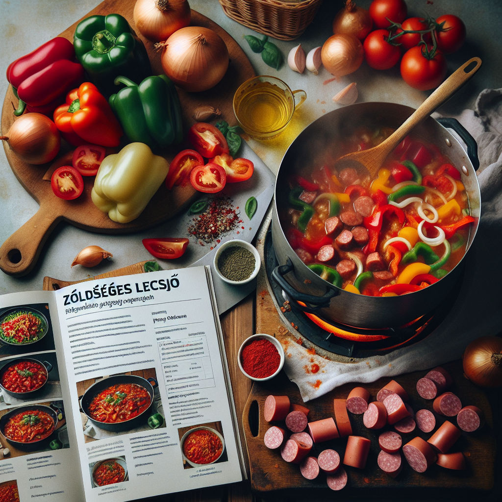 Nationalgericht Ungarn: Zöldséges lecsó (Rezept)