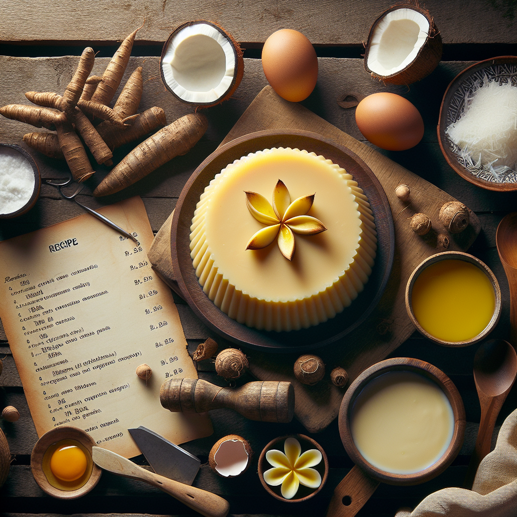 Nationalgericht Vanuatu: Cassava Pudding (Rezept)