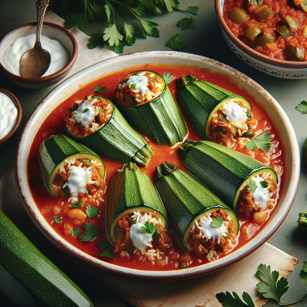 Nationalgericht Vereinigte Arabische Emirate: Kousa Mahshi (Rezept)