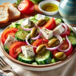 Nationalgericht Zypern: #Choriatiki Salat# (Rezept) (Rezept)