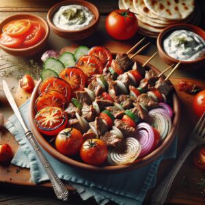 Nationalgericht Zypern: Souvlaki (Rezept)
