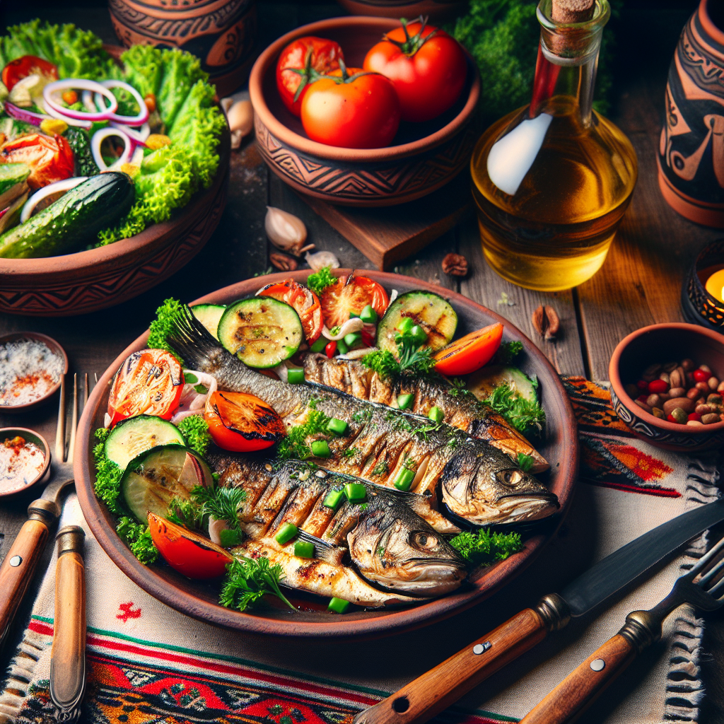 Nationalgericht Albanien: Peshk në Zgarë (Rezept)