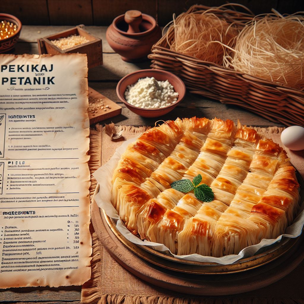 Nationalgericht Albanien: Petanik (Rezept)