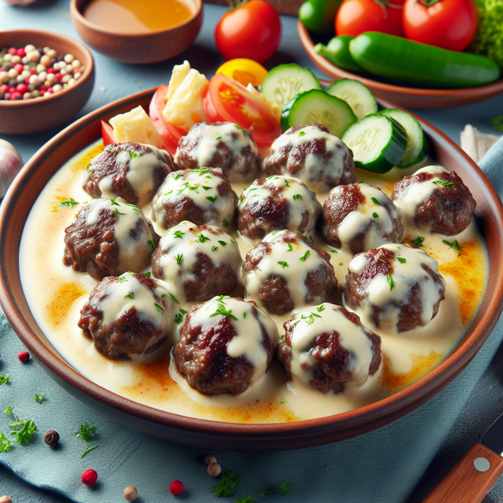 Nationalgericht Albanien: #Qofte me Hithra# (Rezept)