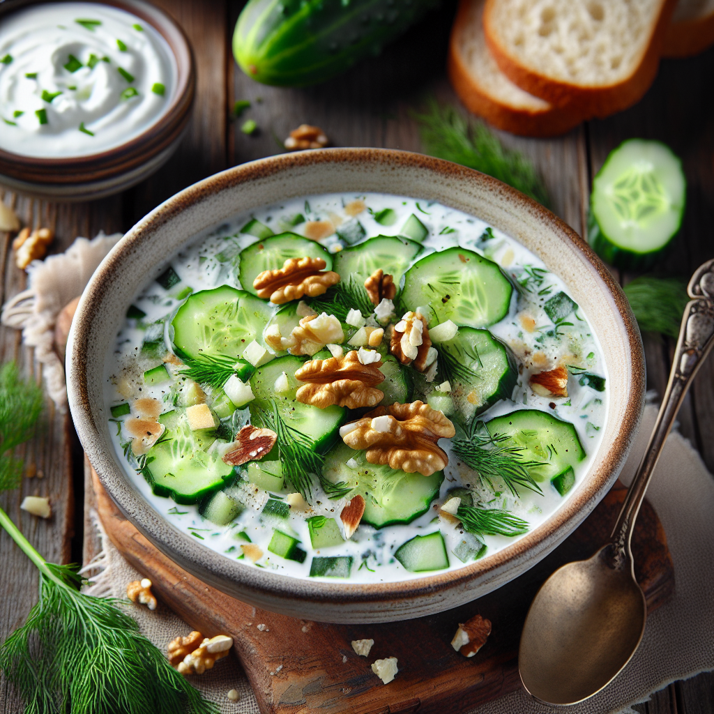 Nationalgericht Albanien: #Tarator# (Rezept)