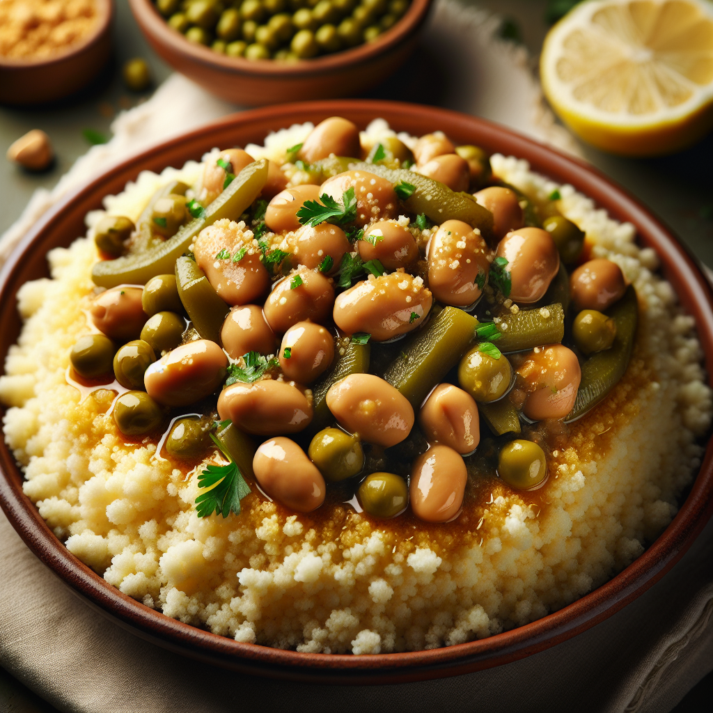 Nationalgericht Algerien: #Couscous bel’foul# (Rezept)