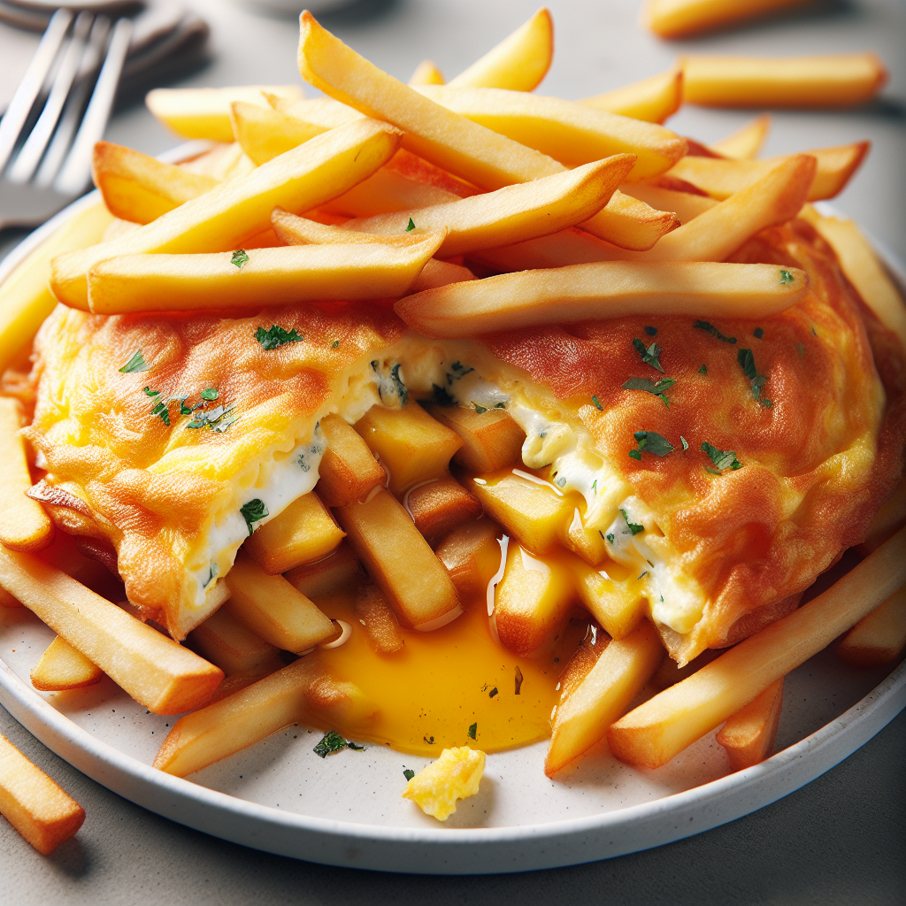 Nationalgericht Algerien: #Frites-omelette# (Rezept)